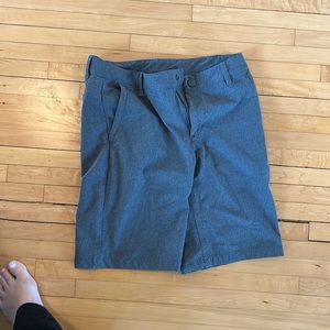 Gray golf shorts 14